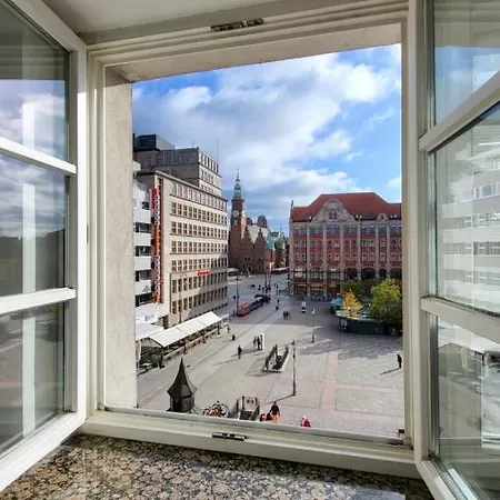 Prywatne Dla 4 Osob Z Widokiem Na Rynek I Plac Solny! Lägenhet *